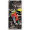 DC Comics Robin Vintage Action pose pattern Galaxy A17 Clear Case