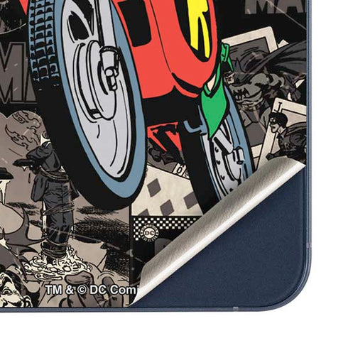 DC Comics Robin Vintage Action pose pattern Galaxy A36 5G Skin