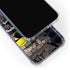DC Comics Robin Vintage Action pose pattern Galaxy A55 5G Clear Case