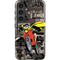 DC Comics Robin Vintage Action pose pattern Galaxy S25 Impact Case
