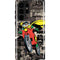 DC Comics Robin Vintage Action pose pattern Galaxy Cases