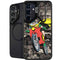 DC Comics Robin Vintage Action pose pattern Galaxy S25 FE Kickstand Case