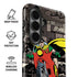 DC Comics Robin Vintage Action pose pattern Galaxy S26 Impact Case