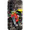 DC Comics Robin Vintage Action pose pattern Galaxy S26 Impact Case