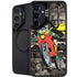 DC Comics Robin Vintage Action pose pattern Galaxy S26 Plus Kickstand Case