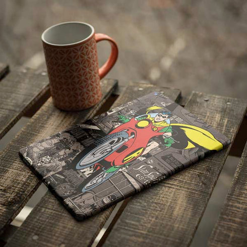 DC Comics Robin Vintage Action pose pattern iPad Skins