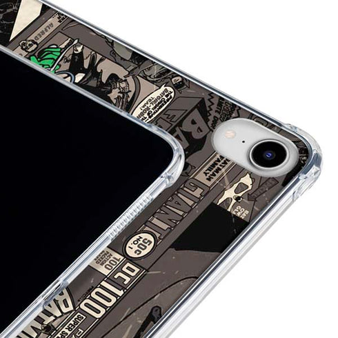 DC Comics Robin Vintage Action pose pattern iPad 11th Gen (2025) Clear Case