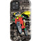 DC Comics Robin Vintage Action pose pattern iPhone Cases