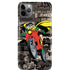DC Comics Robin Vintage Action pose pattern iPhone Cases