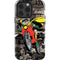 DC Comics Robin Vintage Action pose pattern iPhone 15 Pro Impact Case