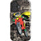 DC Comics Robin Vintage Action pose pattern iPhone 16 Impact Case