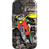 DC Comics Robin Vintage Action pose pattern iPhone 16 Magsafe Impact Case