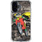 DC Comics Robin Vintage Action pose pattern iPhone 16 Plus Clear Case