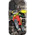 DC Comics Robin Vintage Action pose pattern iPhone 16 Plus Magsafe Impact Case
