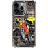 DC Comics Robin Vintage Action pose pattern iPhone 16 Pro Clear Case