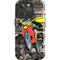 DC Comics Robin Vintage Action pose pattern iPhone 16 Pro Max Impact Case