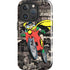 DC Comics Robin Vintage Action pose pattern iPhone 16 Pro Max Impact Case