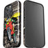 DC Comics Robin Vintage Action pose pattern iPhone 16 Pro Max Impact Case