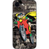 DC Comics Robin Vintage Action pose pattern iPhone 16e Skin
