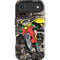 DC Comics Robin Vintage Action pose pattern iPhone 17 Air Impact Case