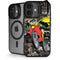 DC Comics Robin Vintage Action pose pattern iPhone 17 Kickstand Case
