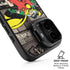 DC Comics Robin Vintage Action pose pattern iPhone 17 Kickstand Case