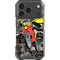 DC Comics Robin Vintage Action pose pattern iPhone 17 Pro Clear Case