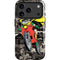DC Comics Robin Vintage Action pose pattern iPhone 17 Pro Magsafe Impact Case