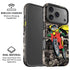 DC Comics Robin Vintage Action pose pattern iPhone 17 Pro Magsafe Impact Case