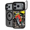 DC Comics Robin Vintage Action pose pattern iPhone 17 Pro Max Kickstand Case