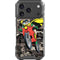DC Comics Robin Vintage Action pose pattern iPhone 18 Pro Clear Case