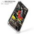 DC Comics Robin Vintage Action pose pattern iPhone X/XS Clear Case