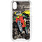 DC Comics Robin Vintage Action pose pattern iPhone XS Clear Case