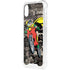 DC Comics Robin Vintage Action pose pattern iPhone XS Clear Case