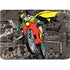 DC Comics Robin Vintage Action pose pattern Apple MacBook Air Skin