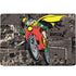 DC Comics Robin Vintage Action pose pattern MacBook Skins