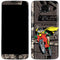 DC Comics Robin Vintage Action pose pattern Moto E5 Plus Skin