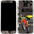 DC Comics Robin Vintage Action pose pattern Moto E5 Plus Skin