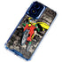 DC Comics Robin Vintage Action pose pattern Moto G Play 4G (2024) Clear Case