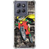DC Comics Robin Vintage Action pose pattern Moto G Play 5G (2025) Clear Case