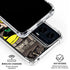 DC Comics Robin Vintage Action pose pattern Moto G Power 5G (2024) Clear Case