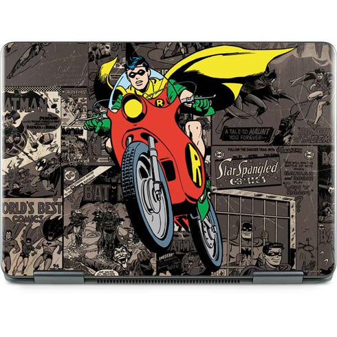 DC Comics Robin Vintage Action pose pattern Notebook 9 Pro 13in (2017) Skin