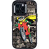 DC Comics Robin Vintage Action pose pattern Otterbox Defender iPhone Skin