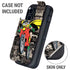 DC Comics Robin Vintage Action pose pattern Otterbox Defender iPhone Skin