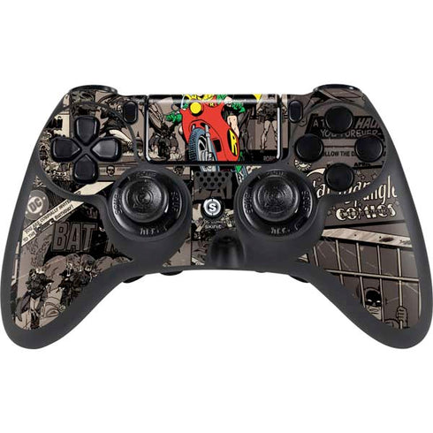 DC Comics Robin Vintage Action pose pattern PlayStation PS4 Skins