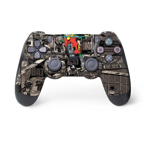 DC Comics Robin Vintage Action pose pattern PlayStation PS4 Skins