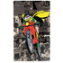 DC Comics Robin Vintage Action pose pattern PS5 Slim Digital Edition Console Skin