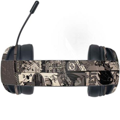 DC Comics Robin Vintage Action pose pattern Razer Kraken X Skin