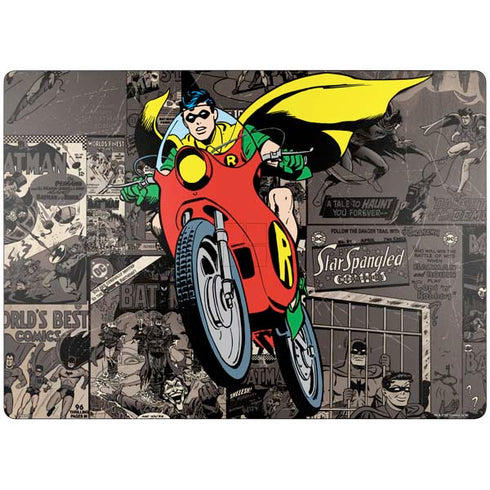 DC Comics Robin Vintage Action pose pattern Surface Laptop 7 13.8in Skin
