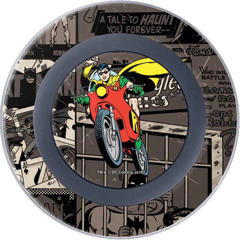 DC Comics Robin Vintage Action pose pattern Wireless Charger Skin